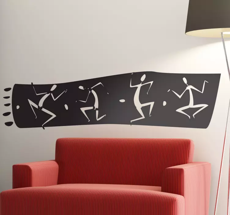 Cenefa adhesiva africana - TenVinilo