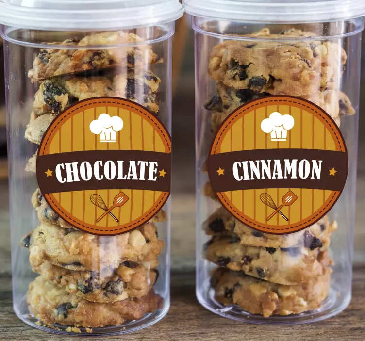 Vinilo cocina kit de pegatinas para botes - TenVinilo