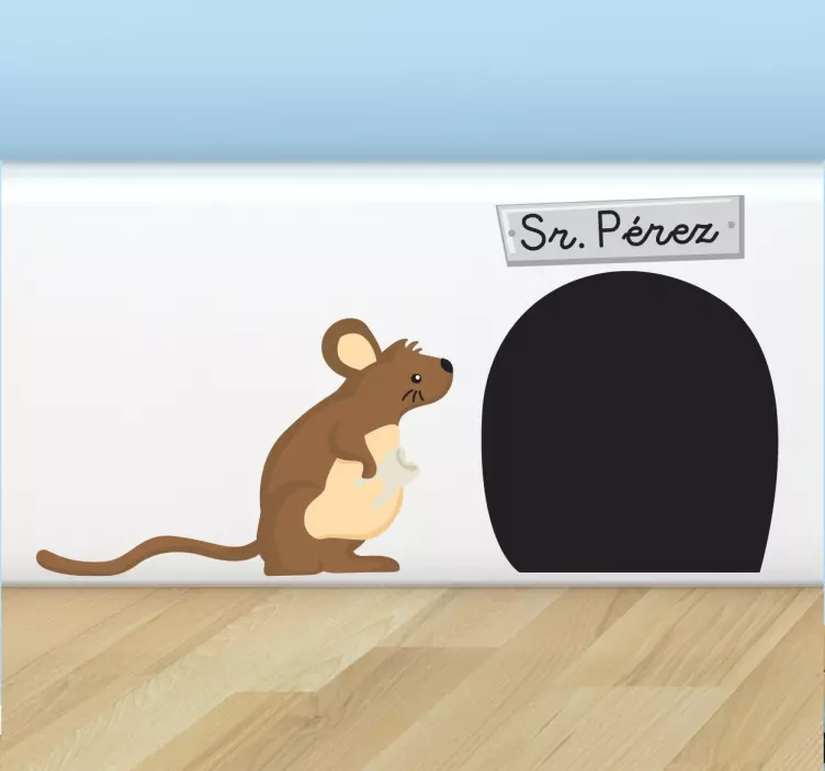 Vinilo cuento infantil Ratón Pérez - TenVinilo