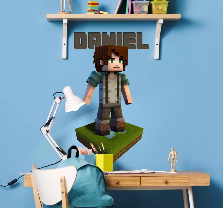 Pegatina videojuego Personaje de videojuego - TenVinilo