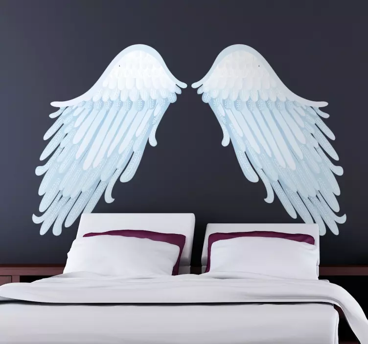 Vinilo decoración las alas del ángel - TenVinilo