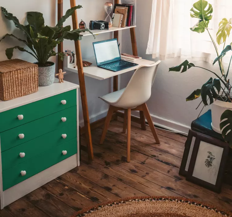 Vinilo decorativo cajones kallax - TenVinilo