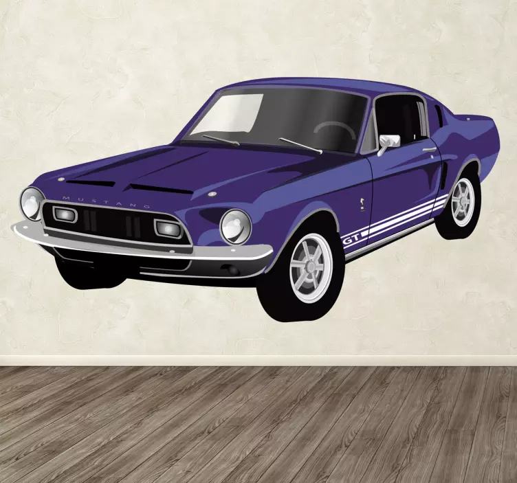 Vinilo decorativo Ford Mustang - TenVinilo
