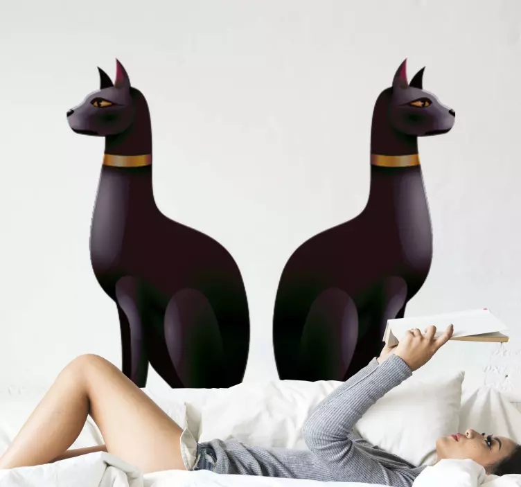 Vinilo Gatos egipcios - TenVinilo