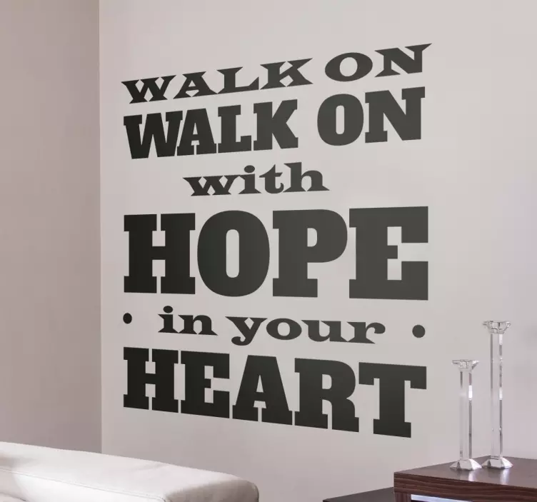 Vinilo decorativo himno Liverpool - TenVinilo