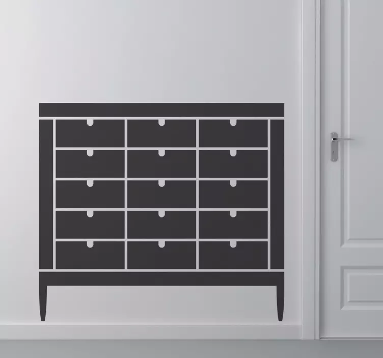 Vinilo decorativo icono muebles - TenVinilo