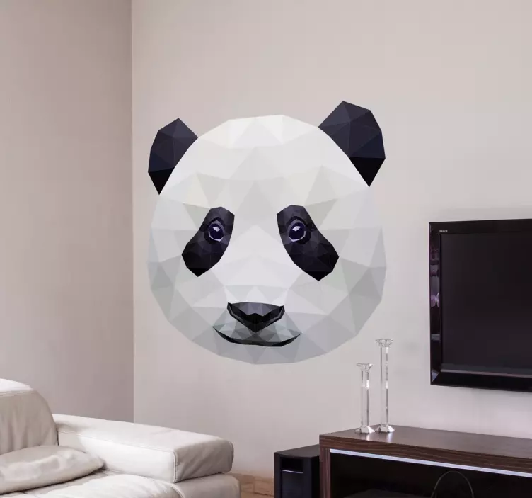 Vinilo decorativo panda - TenVinilo