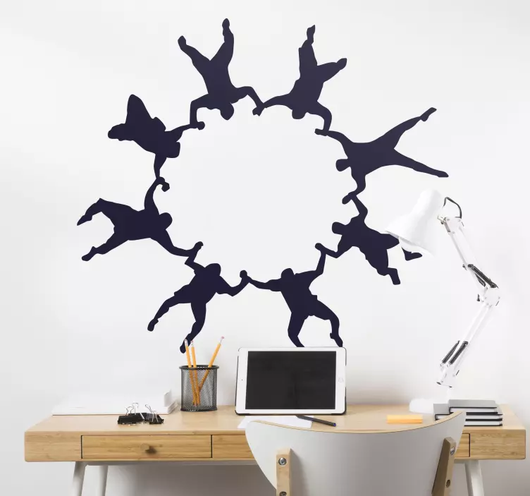 Vinilo decorativo sky dive - TenVinilo