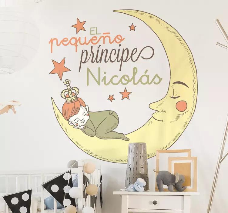 Vinilo El Principito para Niños - TenVinilo