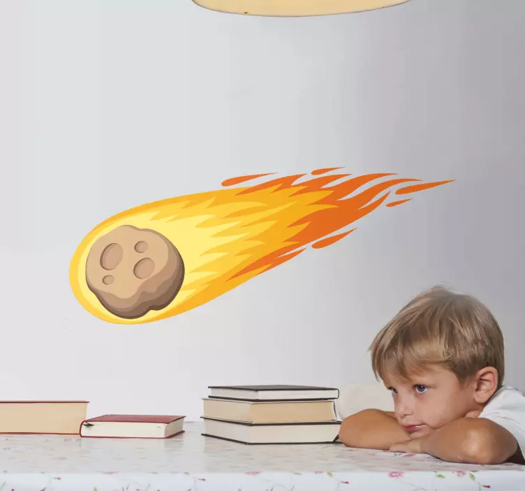 Vinilo espacio Cometa cayendo - TenVinilo