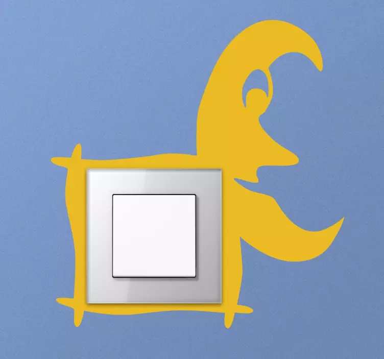 Vinilo interruptor luna - TenVinilo