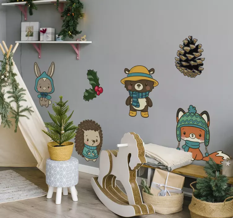 Vinilo mascota personalidades animales juguetonas - TenVinilo