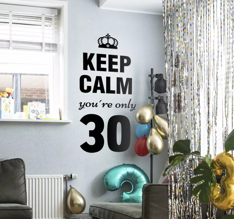 Vinilo mensajes feliz cumpleaños - TenVinilo