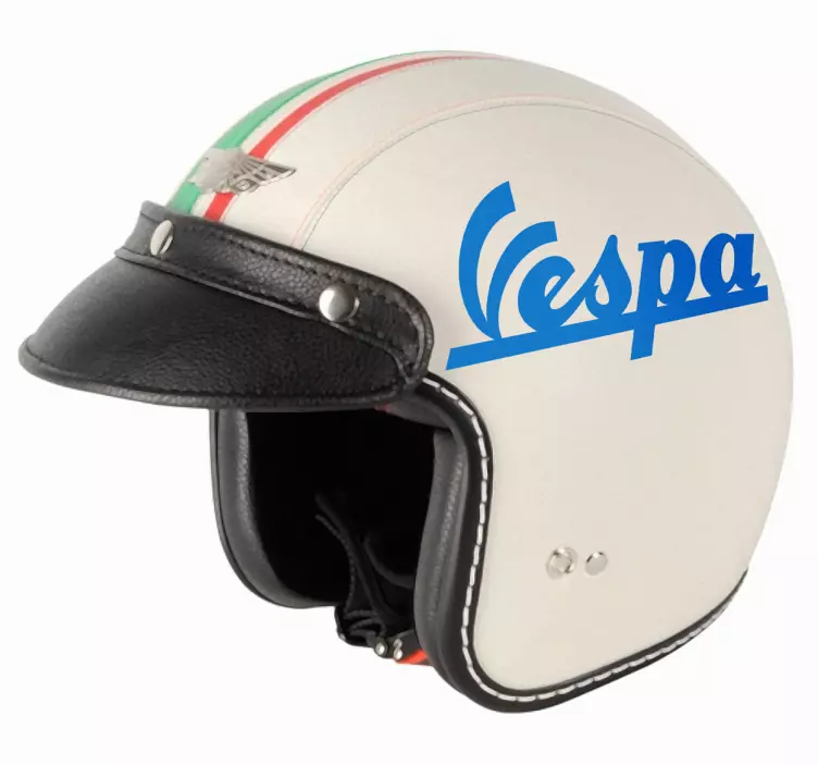 Pegatina moto logotipo Vespa - TenVinilo