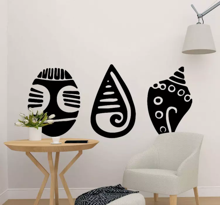 Pegatina para coche Arte ancestral de ecuador - TenVinilo