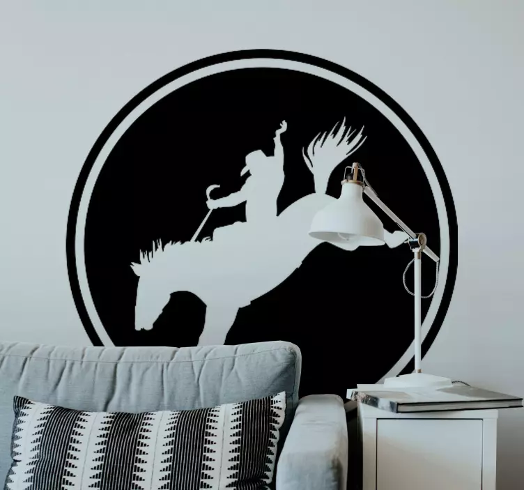 Pegatina para coche Montubio - TenVinilo