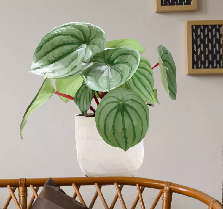 Vinilo planta tropical hogar - TenVinilo