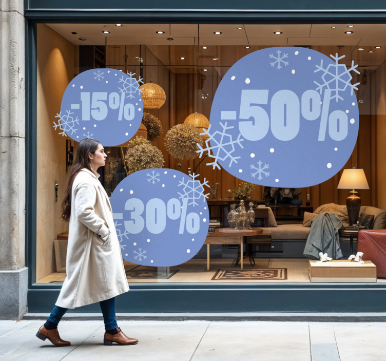 Vinilo rebajas descuento de invierno - TenVinilo