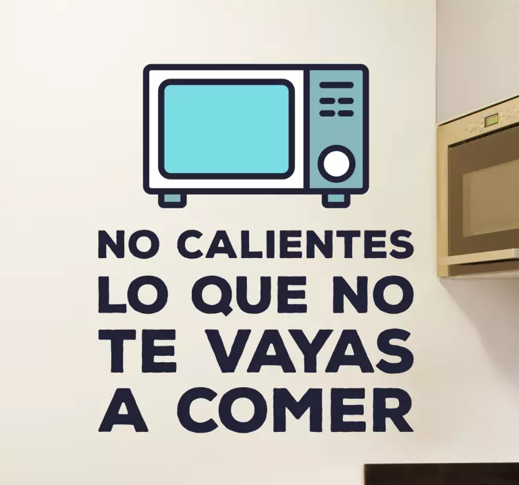 Vinilos para cocina no calientes - TenVinilo