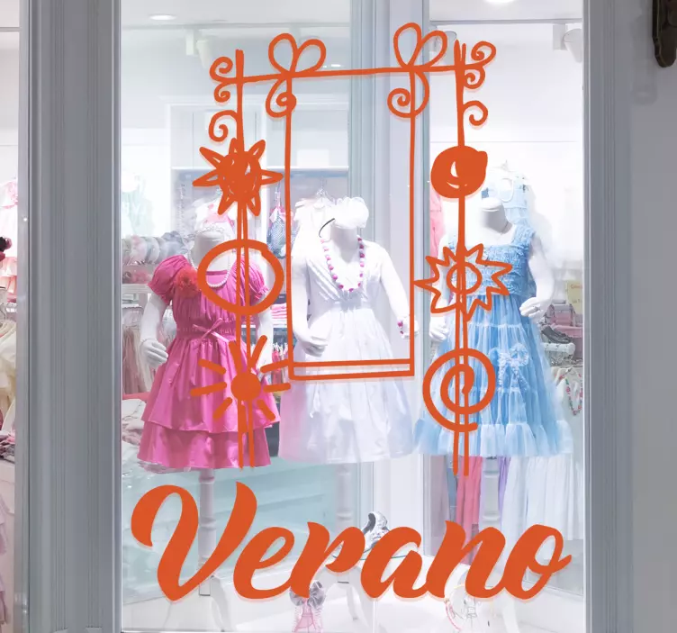 Vinilos para escaparates promoción verano - TenVinilo