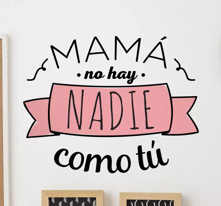 Vinilos para las mejores mamás - TenVinilo