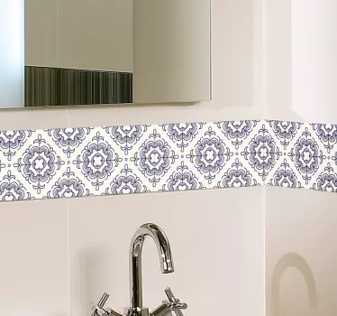 FoLIESEN Lámina Autoadhesiva De 15 X 15 Cm, Para Azulejos Y Cenefas, Para Baño, Cocina Y