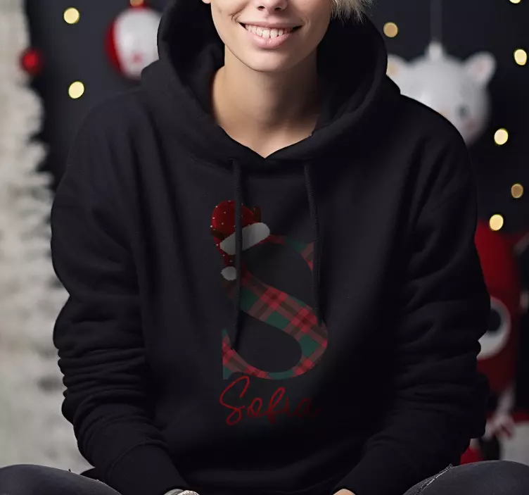 Camiseta de navidad hola, mi nombre es Jacob.Hola, mi nombre es J - TenVinilo