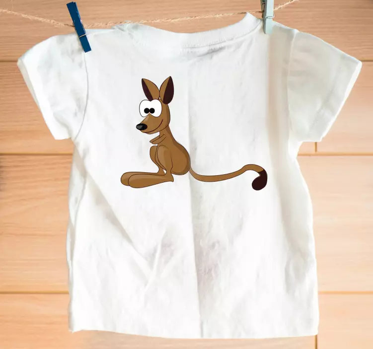 Camiseta infantil Camiseta bebé canguro - TenVinilo
