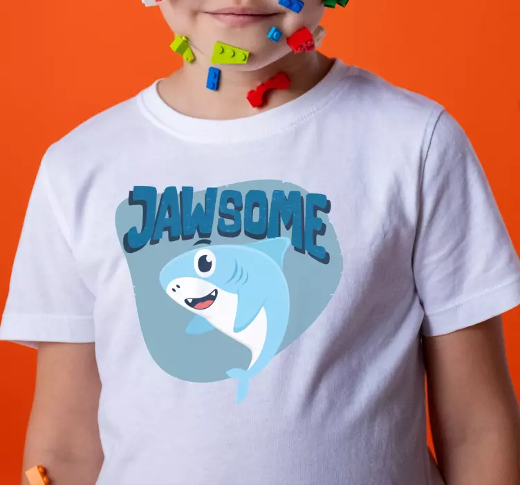 Camiseta infantil Diseño asombroso criaturas marinas - TenVinilo