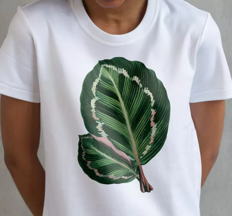 Camiseta inspiración en la naturaleza frondosa - TenVinilo