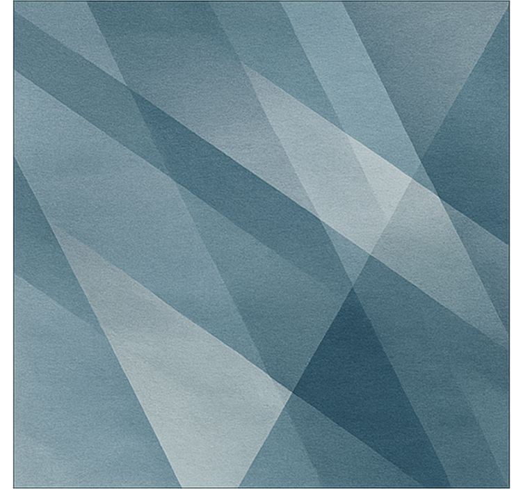 Alfombra vinílica comedor gradiente geométrico abstracto - TenVinilo