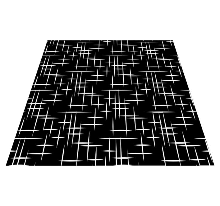 Alfombra vinílica baño líneas modernas - TenVinilo