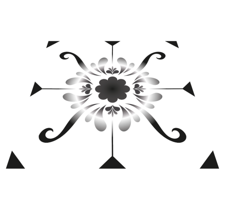 Alfombra vinílica baño diseño de baldosas - TenVinilo