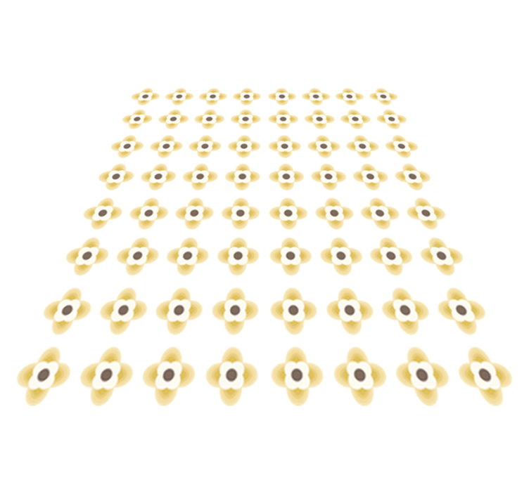 Alfombra vinílica naturaleza composición botánica - TenVinilo