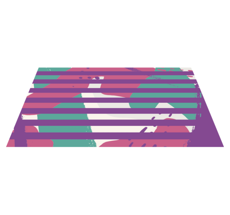 Alfombra vinílica rayas patrón de rayas - TenVinilo