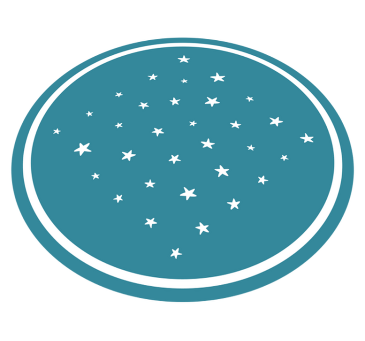 Alfombra vinílica estrellas motivo estelar - TenVinilo