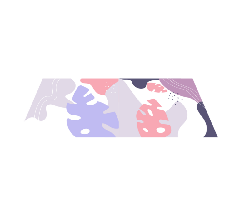 Alfombra vinílica textura monstruo abstracto - TenVinilo