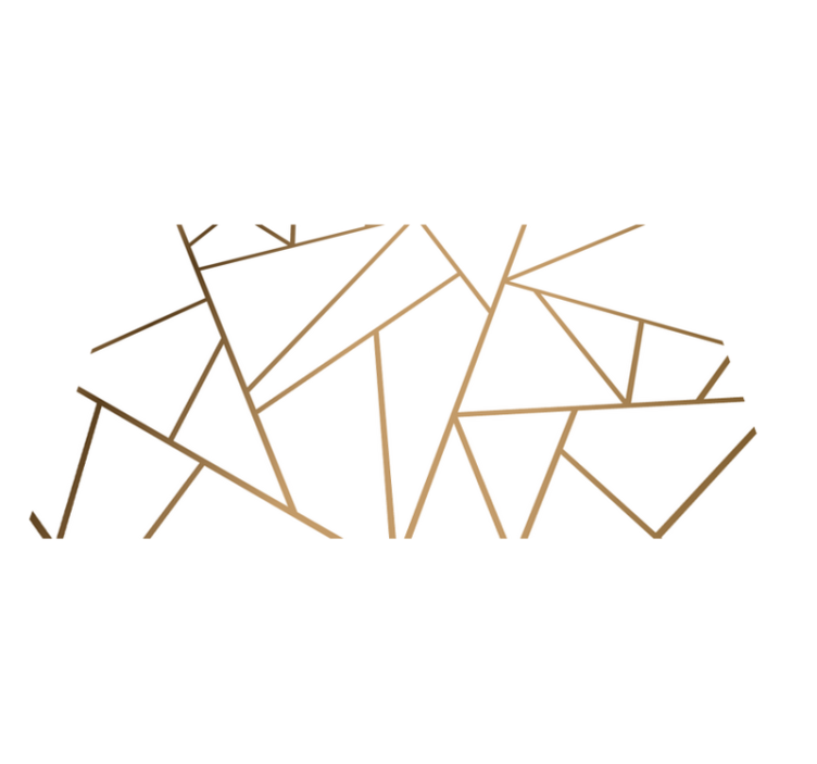 Alfombra vinílica cocina líneas geométricas - TenVinilo