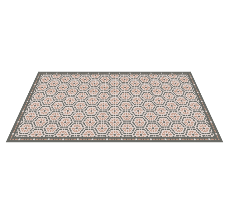 Alfombra vinílica azulejos portugueses góticos - TenVinilo