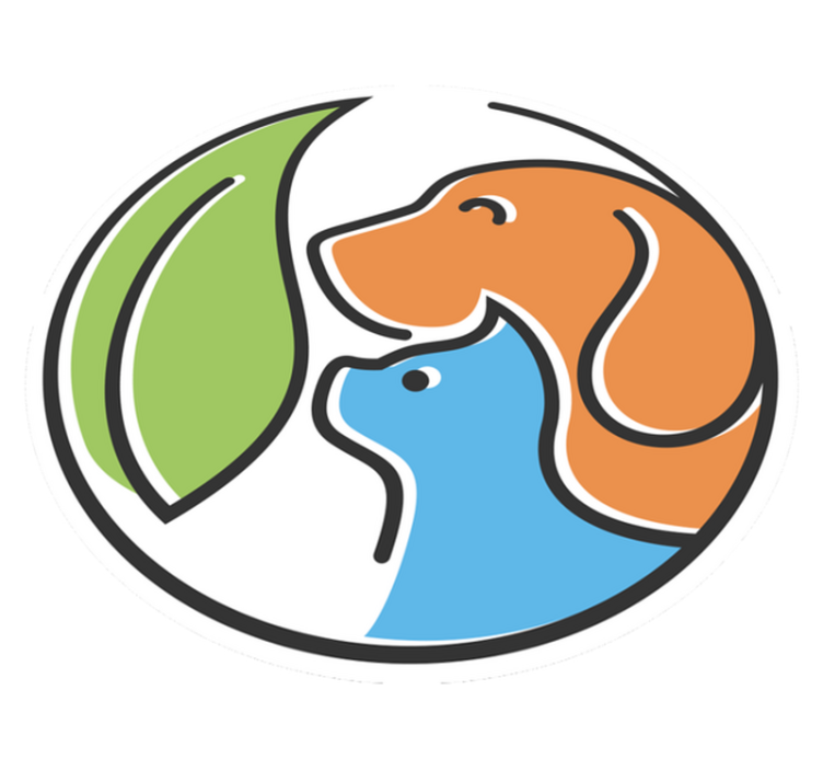 Alfombra vinílica de animales caras abstractas - TenVinilo