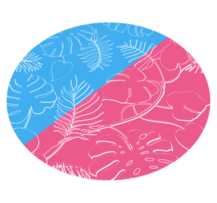 Alfombra vinílica naturaleza trópicos frondosos - TenVinilo