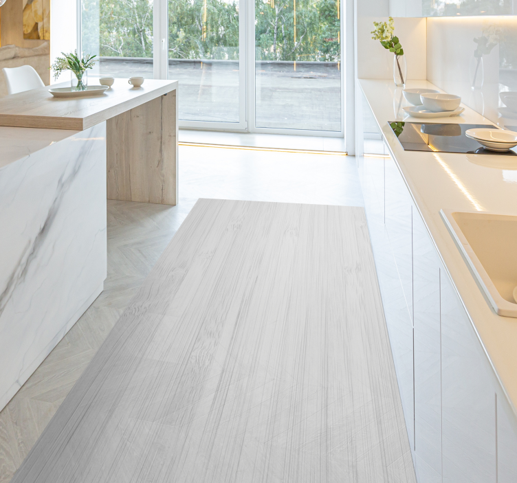 Alfombra vinílica cocina simplicidad elegante - TenVinilo