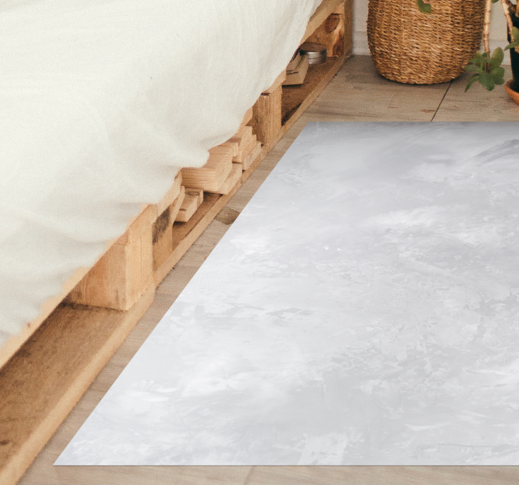 Alfombra vinilo salón textura piedra hormigón gris - TenVinilo