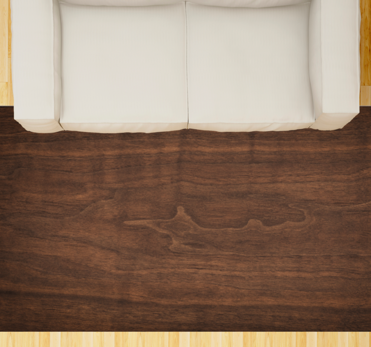 Alfombra vinílica textura Madera de caoba oscura - TenVinilo