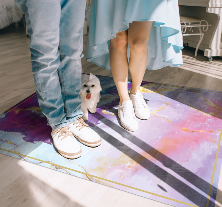 Alfombra vinílica textura abstracto jaspeado - TenVinilo