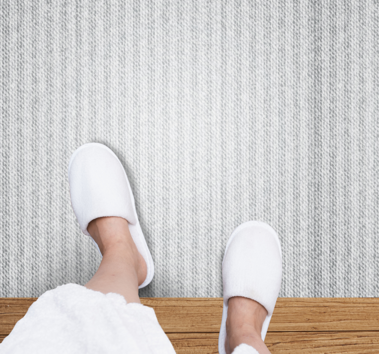 Alfombra vinílica baño superficie de textura sutil - TenVinilo