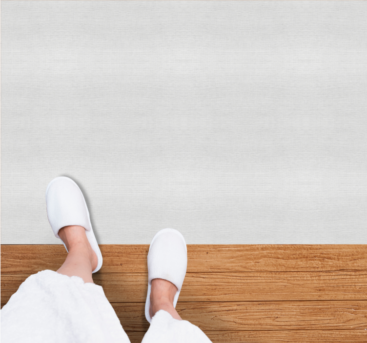 Alfombra vinílica salón Efecto gris "estilo japandi" - TenVinilo