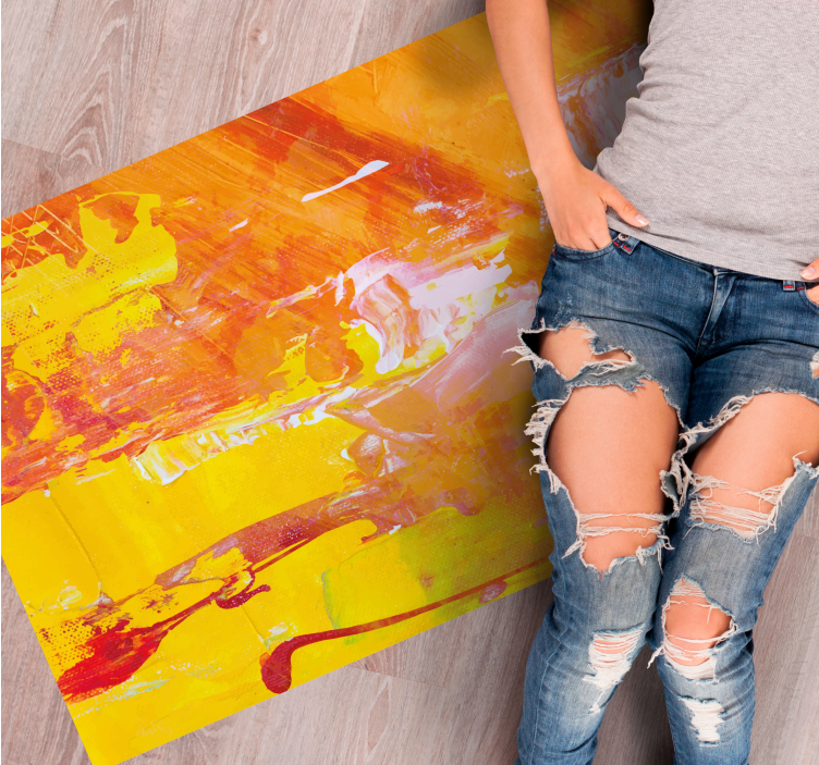 Alfombra vinílica textura marmoleado abstracto - TenVinilo