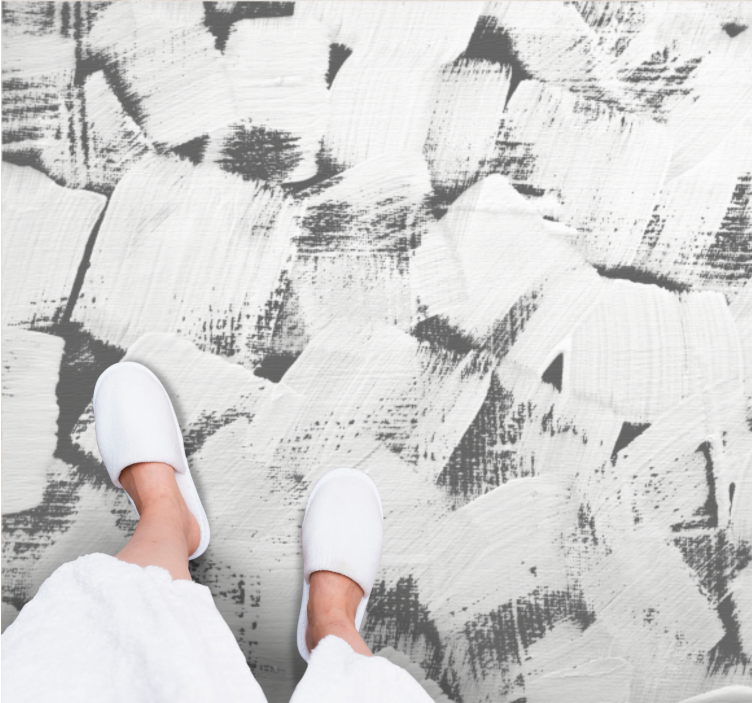 Alfombra vinílica textura textura cepillada abstracta - TenVinilo