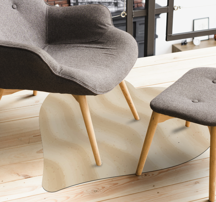 Alfombras vinílicas modernas Amor de playa - TenVinilo